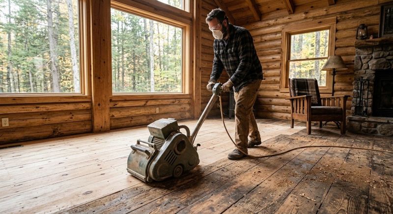 Ash Floor Refinishing in Overland Park, KS