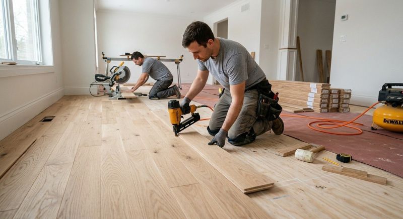 Hardwood Floor Installation in San Antonio, TX