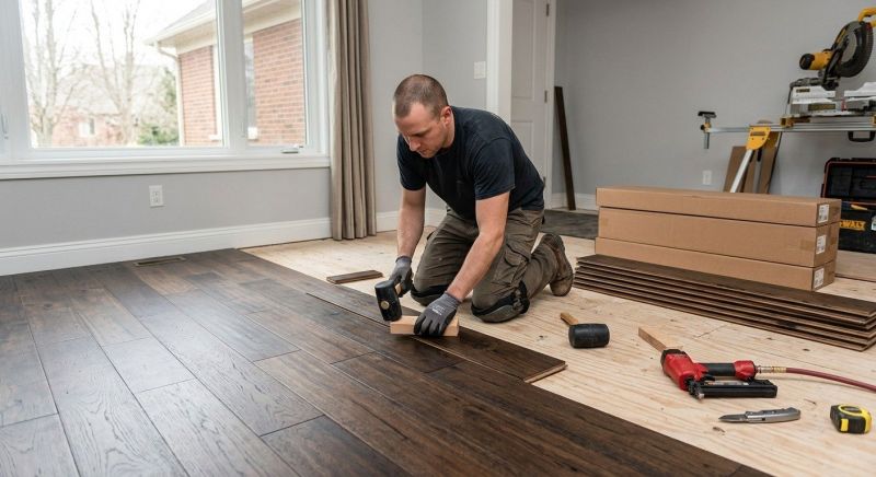 Hickory Floor Installation in Phoenix, AZ